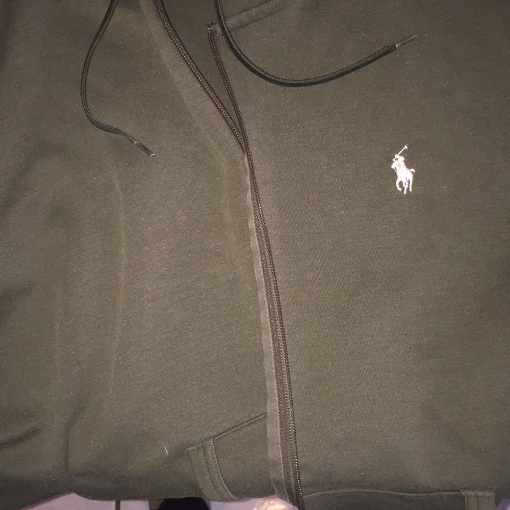Zip Up Hoodie by Ralph Lauren